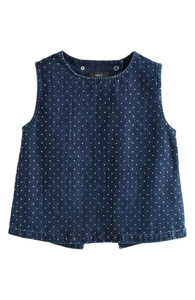 NEXT NEXT Hot Fix Diamante Denim Shirt