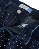 NEXT NEXT Hot Fix Diamante High Waist Straight Leg Jeans - 2