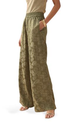 NEXT NEXT Jacquard Wide Leg Pants