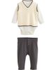 NEXT NEXT Kids' 3-Piece Sweater Vest, Bodysuit & Leggings Set - 1