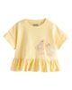 NEXT NEXT Kids' 4-Pack Frill Hem T-Shirts - 4