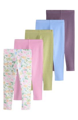 NEXT NEXT Kids' 5-Pack Leggings