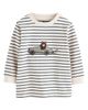 NEXT NEXT Kids' Appliqué Long Sleeve Cotton Graphic T-Shirt - 1