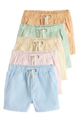 NEXT NEXT Kids' Assorted 5-Pack Cotton Drawstring Shorts