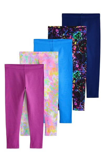 NEXT NEXT Kids' Assorted 5-Pack Leggings