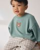 NEXT NEXT Kids' Bear Graphic Sweatshirt & Check Sweatpants Set - 2