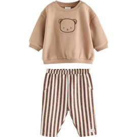 NEXT NEXT Kids' Bear Sweatshirt and Pants Set