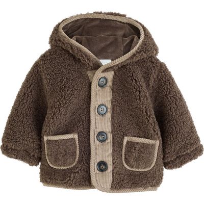 NEXT NEXT Kids' Borg Fleece Hooded Jacket