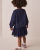NEXT NEXT Kids' Bow Appliqué Mixed Media Dress - 5