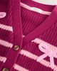 NEXT NEXT Kids' Bow Detail Stripe Cardigan - 3