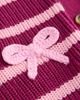 NEXT NEXT Kids' Bow Detail Stripe Cardigan - 4