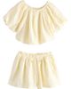 NEXT NEXT Kids' Broderie Top & Shorts Set - 1