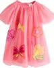 NEXT NEXT Kids' Butterfly Appliqué Mesh Party Dress - 1