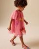 NEXT NEXT Kids' Butterfly Appliqué Mesh Party Dress - 2