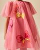 NEXT NEXT Kids' Butterfly Appliqué Mesh Party Dress - 5