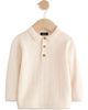 NEXT NEXT Kids' Cable Knit Long Sleeve Polo - 1