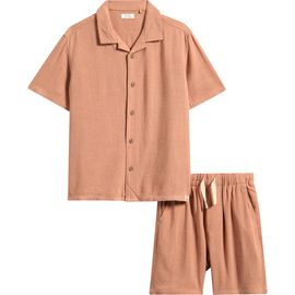 NEXT NEXT Kids' Camp Shirt & Shorts Set
