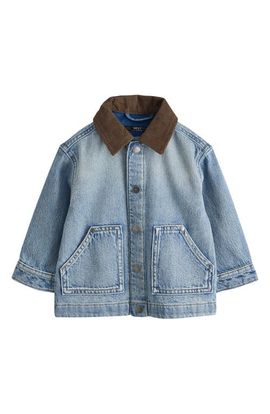 NEXT NEXT Kids' Carpenter Collar Denim Shirt Jacket