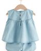 NEXT NEXT Kids' Cherry Appliqué Sleeveless Denim Top & Shorts Set - 3