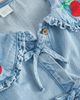 NEXT NEXT Kids' Cherry Collar Denim Top - 3