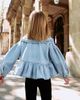 NEXT NEXT Kids' Cherry Collar Denim Top - 5
