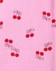 NEXT NEXT Kids' Cherry Print Rib Flare Leggings - 4