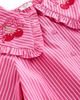 NEXT NEXT Kids' Cherry Ruffle Collar Cotton Top - 4