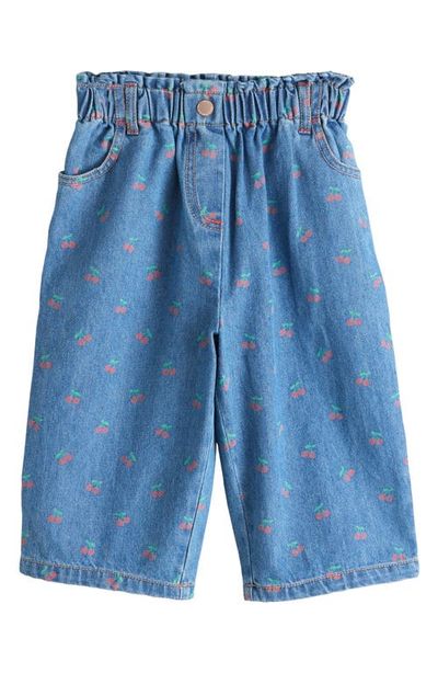 NEXT NEXT Kids' Cherry Turn Up Wide Leg Jeans