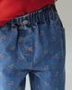NEXT NEXT Kids' Cherry Turn Up Wide Leg Jeans - 3