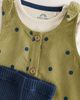 NEXT NEXT Kids' Corduroy Pinafore, Bodysuit & Tights Set - 2