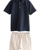 NEXT NEXT Kids' Cotton Polo & Short Set - 1