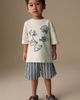 NEXT NEXT Kids' Côte d'Azur Cotton T-Shirt & Shorts Set - 2