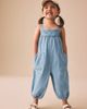 NEXT NEXT Kids' Ditsy Denim Jumpsuit - 2