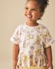 NEXT NEXT Kids' Ditsy Frill Floral Cotton T-Shirt - 2