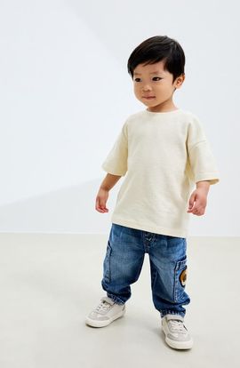 NEXT NEXT Kids' Dog Patch Straight Leg Jeans