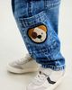 NEXT NEXT Kids' Dog Patch Straight Leg Jeans - 4
