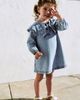 NEXT NEXT Kids' Embroidered Collar Denim Dress - 2