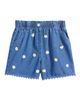 NEXT NEXT Kids' Embroidered Daisies Denim Shorts - 1