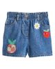 NEXT NEXT Kids' Embroidered Denim Shorts - 1