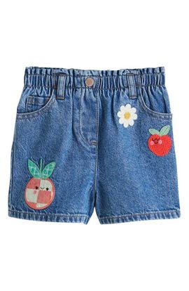NEXT NEXT Kids' Embroidered Denim Shorts