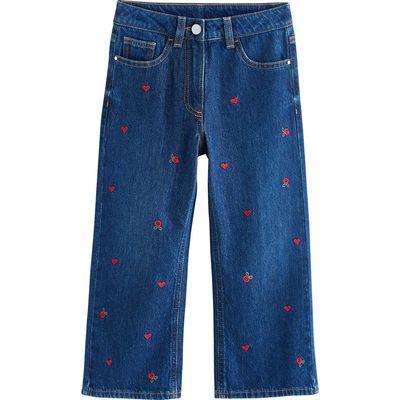 NEXT NEXT Kids' Embroidered Flare Jeans