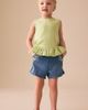 NEXT NEXT Kids' Embroidered Floral Denim Shorts - 2