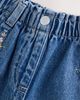 NEXT NEXT Kids' Embroidered Floral Denim Shorts - 5