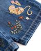 NEXT NEXT Kids' Floral Character Embroidered Jeans - 3