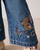 NEXT NEXT Kids' Floral Character Embroidered Jeans - 5