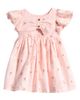 NEXT NEXT Kids' Floral Embroidered Flutter Sleeve Cotton Sundress - 2