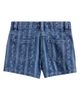 NEXT NEXT Kids' Floral Stripe Denim Shorts - 3