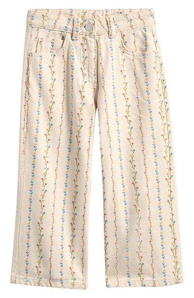 NEXT NEXT Kids' Floral Stripe Jeans