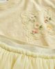 NEXT NEXT Kids' Flower Embroidered Ruffle Sleeve Shirt & Tulle Skirt Set - 3