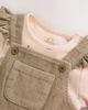 NEXT NEXT Kids' Frill Corduroy Dungaree & Bodysuit Set - 2